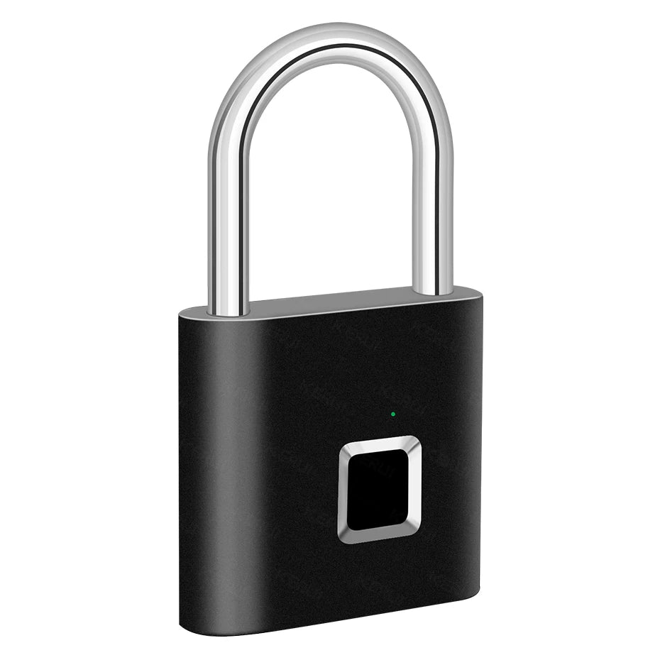 KERUI Smart Fingerprint Padlock 🔒 Waterproof Keyless Lock with Type-C Rechargeable Battery