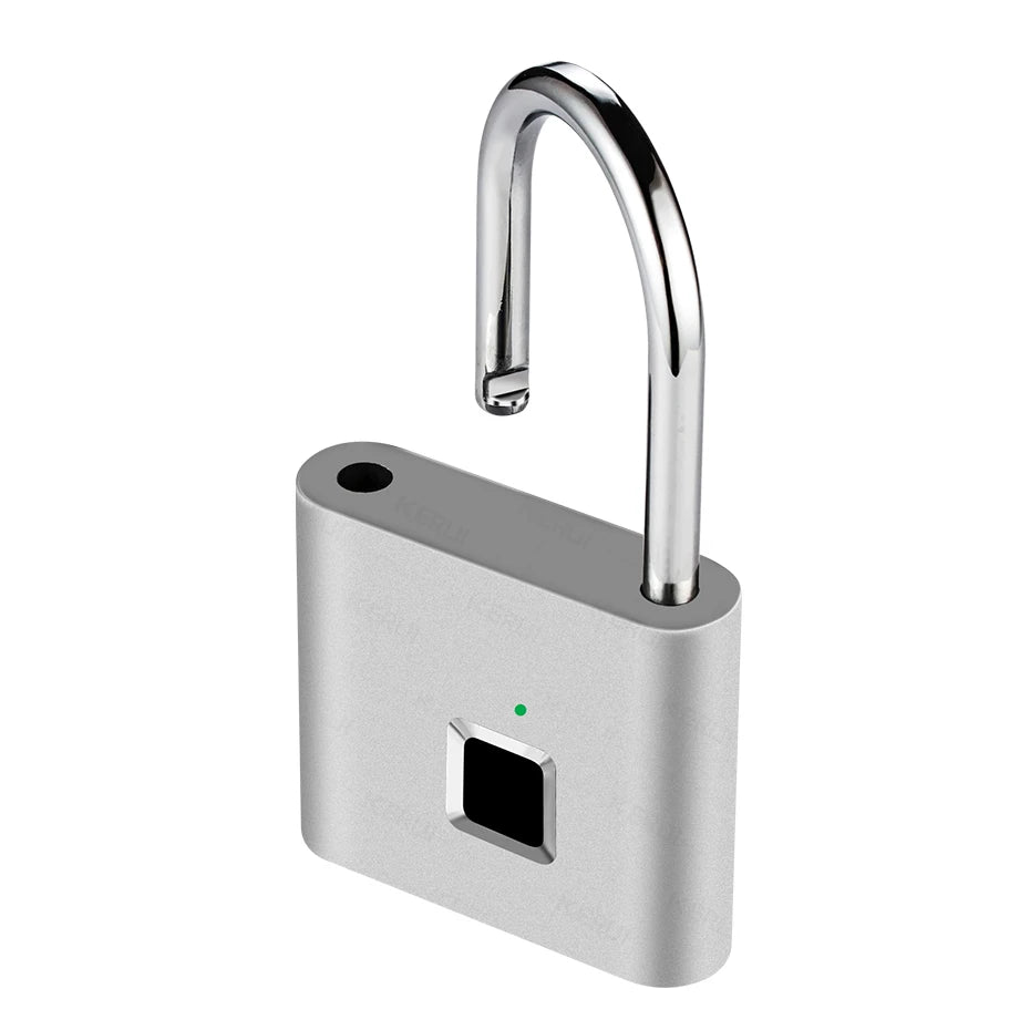 KERUI Smart Fingerprint Padlock 🔒 Waterproof Keyless Lock with Type-C Rechargeable Battery