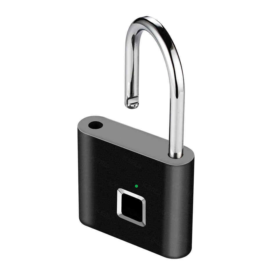KERUI Smart Fingerprint Padlock 🔒 Waterproof Keyless Lock with Type-C Rechargeable Battery