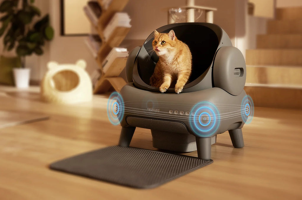 Neakasa M1 Self-Cleaning Cat Litter Box – راحة كاملة لك ونظافة ذكية لقطتك بدون مجهود! 🐱✨