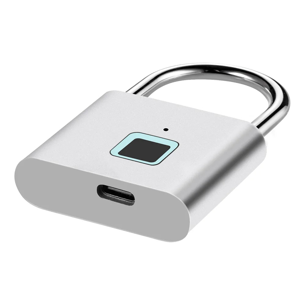 KERUI Smart Fingerprint Padlock 🔒 Waterproof Keyless Lock with Type-C Rechargeable Battery