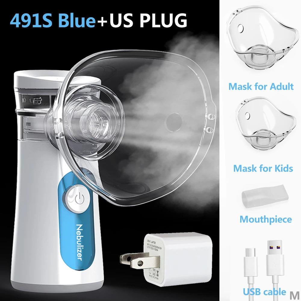 KIUZOU Mesh Nebulizer المحمول 🌬️ جهاز
حل سريع وفعال لتخفيف أعراض الربو والحساسية والتنفس الصعب للأطفال والكبار 💙

🔇 تشغيل هادئ جد
