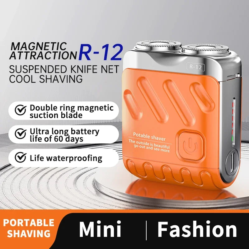 Mini Shaver  High-Speed Precision & Waterproof Power for Smooth Grooming Anywhere 🔥💈