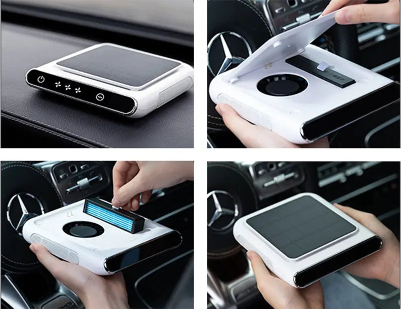 Breathe Fresh Anywhere 🌿 Portable Wireless HEPA Air Purifier for Car & Home