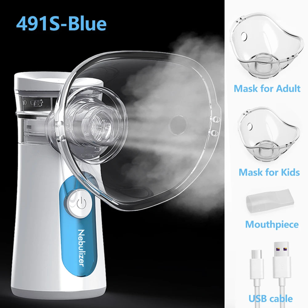 KIUZOU Mesh Nebulizer المحمول 🌬️ جهاز
حل سريع وفعال لتخفيف أعراض الربو والحساسية والتنفس الصعب للأطفال والكبار 💙

🔇 تشغيل هادئ جد