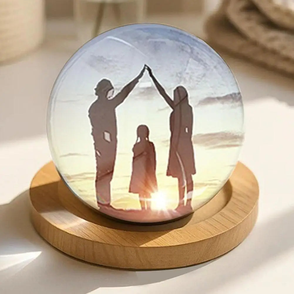 3D Crystal Ball Digital Video Photo  Hallowen Gift Christmas Gift