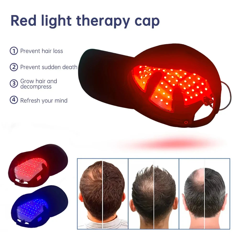 🔴 Red Light Therapy Cap for Thicker, Healthier Hair