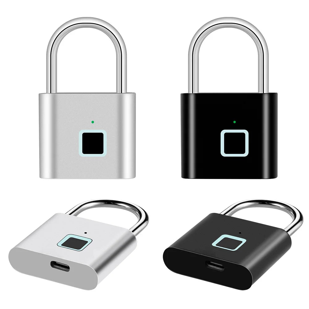 KERUI Smart Fingerprint Padlock 🔒 Waterproof Keyless Lock with Type-C Rechargeable Battery