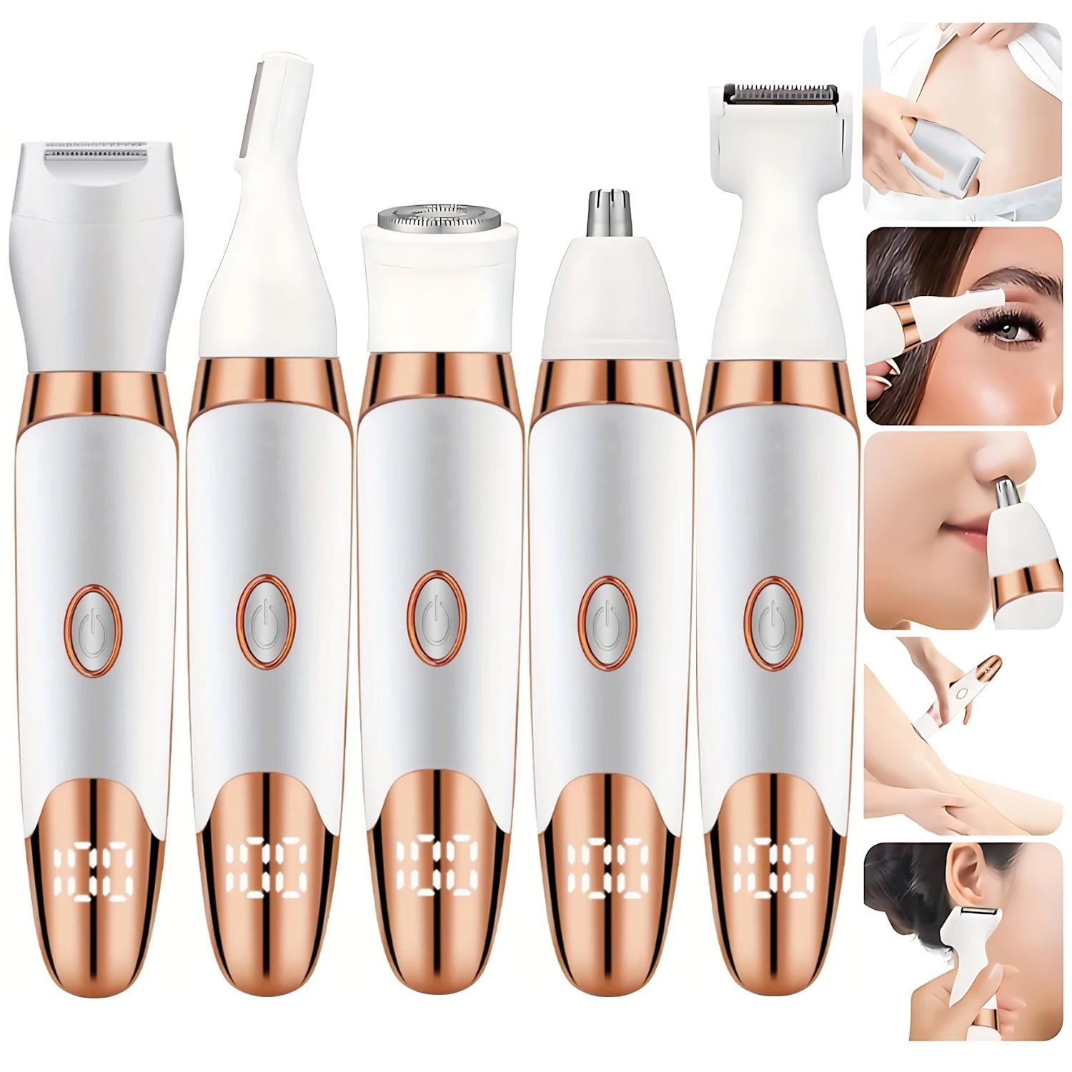 5-in-1 Women’s Electric Shaver & Epilator ✨